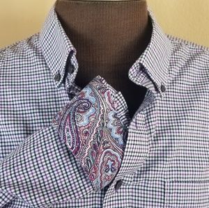 Alan Flusser flip cuff dress shirt